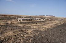 写真4．青ナイル州に建設されている大規模なハフィールと給水施設写真