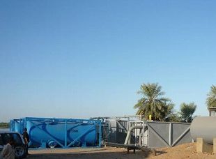 写真6．北部州Abuhamed 小規模急速ろ過浄水場
