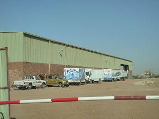 写真4．Soba 社の工場